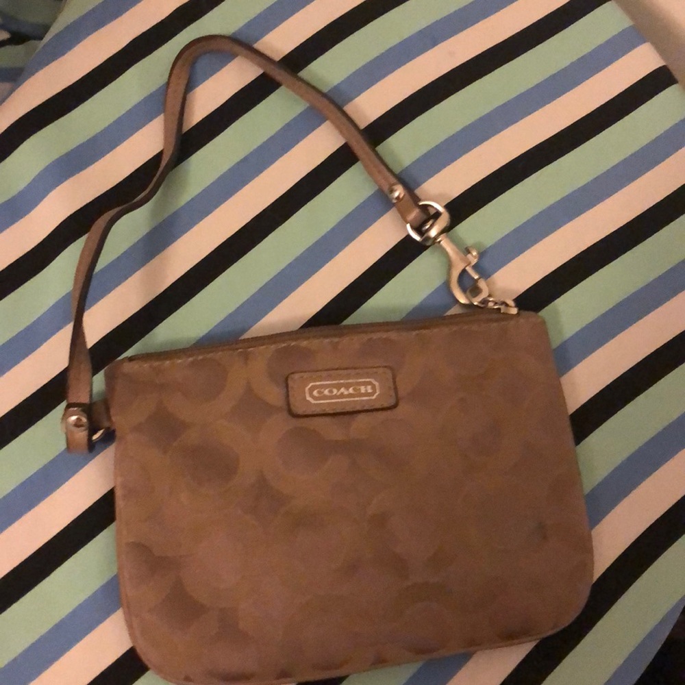 Coach wristlet